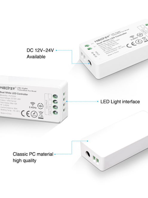 2,4G MiBoxer CCT vezérlő (FUT035s)