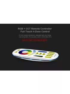 MiLight 4 zónás RGB+CCT távirányító Gombos (FUT092)