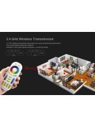 MiLight 4 zónás RGB+CCT távirányító Gombos (FUT092)