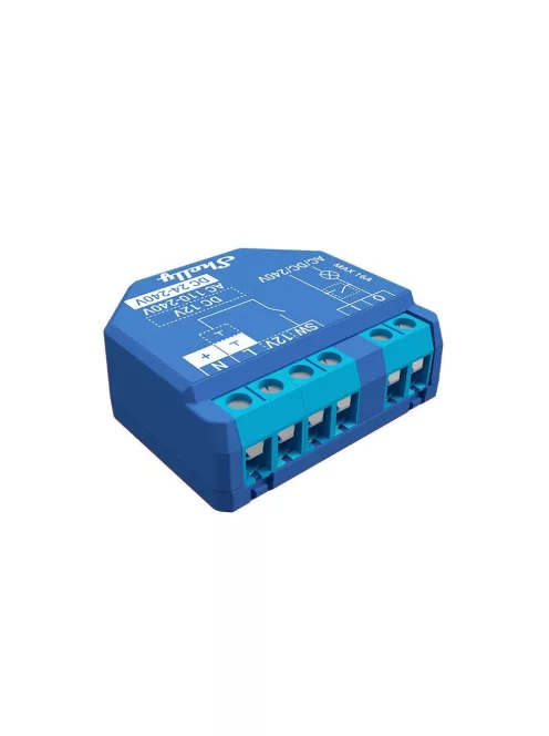 Shelly 1 Gen3 egy áramkörös Wi-Fi + Bluetooth okosrelé (ALL-REL-PLUS1-R3)
