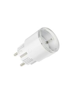   Shelly Plug S (Gen3) Wi-Fi + Bluetooth, Matter kompatibilis, fogyasztásmérős okoskonnektor - fehér (ALL-KON-PLUSSW-R3)