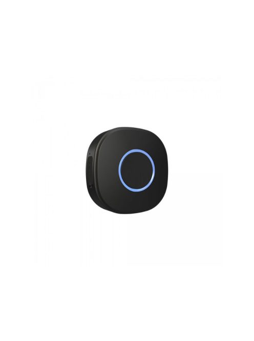 Shelly Button 1 vezetéknélküli, WiFi-s okos távirányító gomb (fekete) (ALL-KIE-BUTBWIFI)