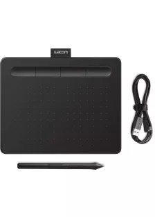 Wacom Intuos S digitalizáló tábla (CTL-4100K-N) fekete