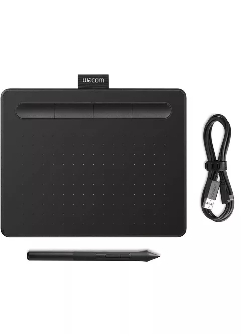 Wacom Intuos S digitalizáló tábla (CTL-4100K-N) fekete