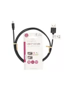 Nedis CCGL60601BK10 USB-A / USB-C kábel