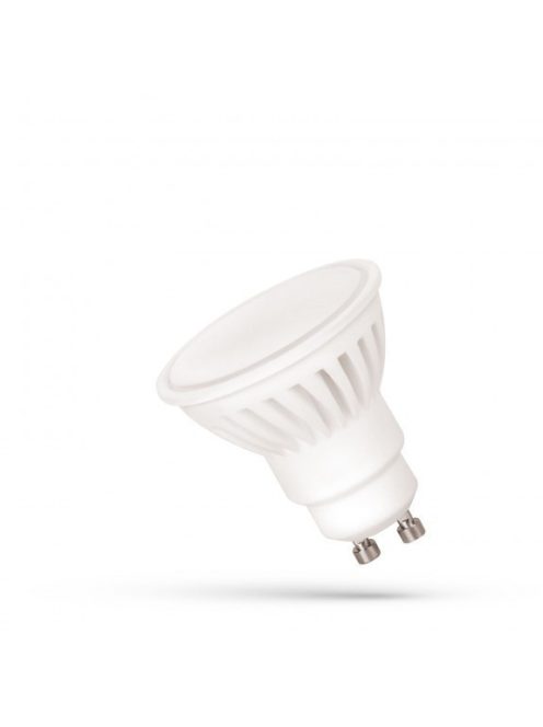 LED GU10 230V 10W SMD WW 100° Prémium, kerámia, fehér (WOJ14308)