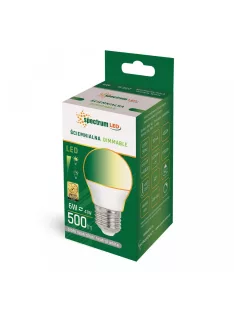 LED kisgömb E27 230V 6W NW dimm (WOJ14379)