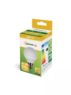 LED Kisgömb E14 230V 6W NW (WOJ13756)