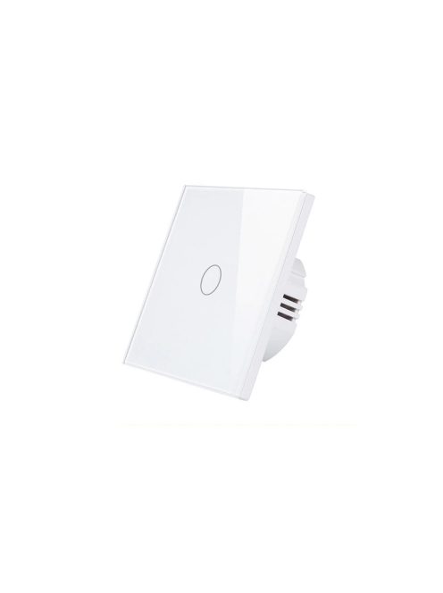 SmartWise Z1-LN Zigbee + RF, érintős egy gombos okos villanykapcsoló (fehér) (SMW-KAP-Z1LNW-ZB)