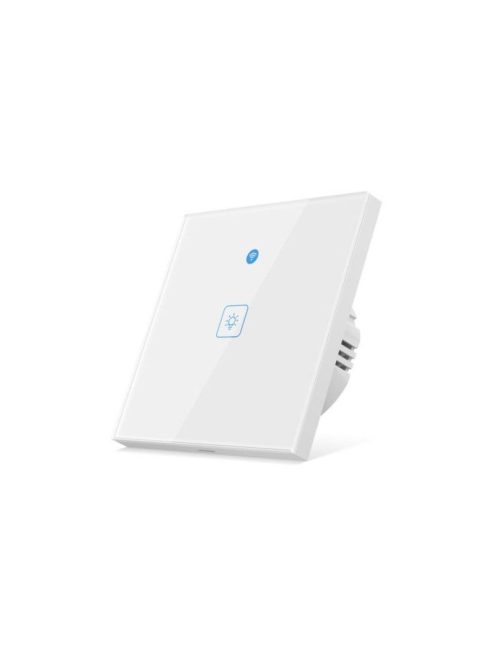 eWeLink app kompatibilis, mozgásérzékelős egy gombos okos WiFi villanykapcsoló (fehér) (NON-KAP-RAD1)