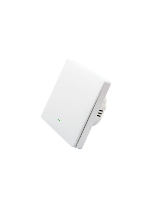 SmartWise B1W LN WiFi + RF, egy gombos, eWeLink app-os okos villanykapcsoló (SMW-KAP-B1LNW)