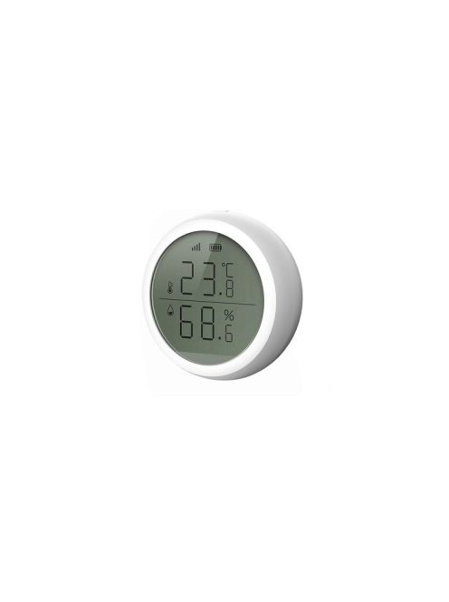 SmartWise Zigbee hőmérő és páratartalom érzékelő (SMW-KIE-THLED-ZB)