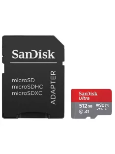   SanDisk microSD Ultra 512GB C10/U1/UHS-I/A1 SDSQUA4-400G-GN6MA