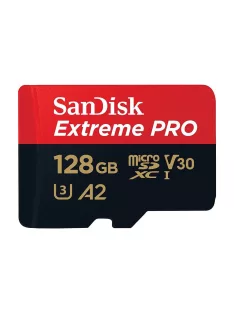 SanDisk Extreme Pro 128GB microSDXC + adapter (214504)