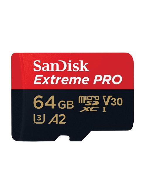 SanDisk Extreme Pro 64GB microSDXC + adapter (214503)