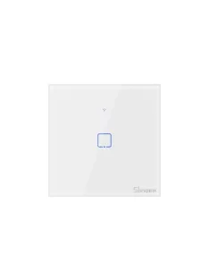   Sonoff TX T1 EU 1C WiFi + RF vezérlésű, távvezérelhető, érintős villanykapcsoló (fehér) (SON-KAP-TXT11)