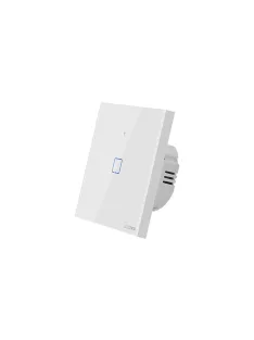   Sonoff TX T1 EU 1C WiFi + RF vezérlésű, távvezérelhető, érintős villanykapcsoló (fehér) (SON-KAP-TXT11)