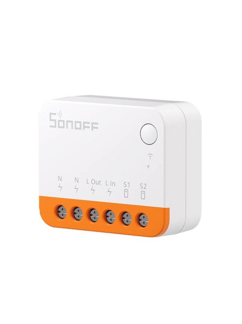 Sonoff Mini Extreme (Sonoff Mini R4) Wi-Fi + Bluetooth okos kapcsolómodul / relé (SON-REL-MINI-R4)