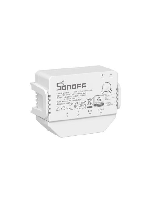 Sonoff Mini R3 WiFi + eWeLink-Remote (SON-REL-MINI-R3)