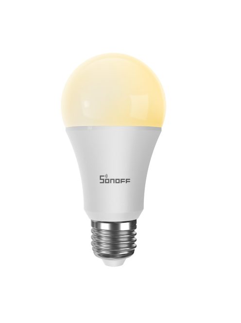 Sonoff B02-BL-A60 CW fehér hideg/meleg fényű WiFi + Bluetooth LED okosizzó (E27 foglalathoz)