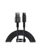 Baseus Tungsten Gold USB - USB-C Kábel, 100W, 2m (fekete)