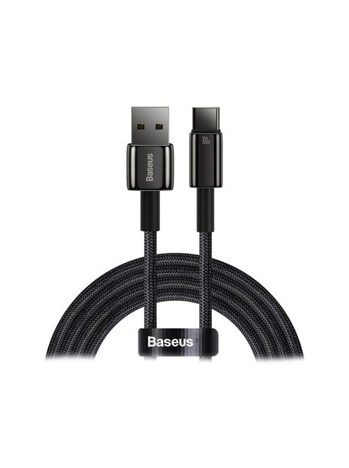 Baseus Tungsten Gold USB - USB-C Kábel, 100W, 2m (fekete)