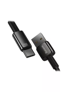 Baseus Tungsten Gold USB - USB-C Kábel, 100W, 2m (fekete)