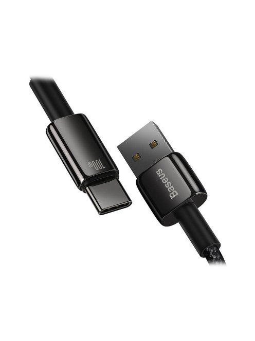 Baseus Tungsten Gold USB - USB-C Kábel, 100W, 2m (fekete)