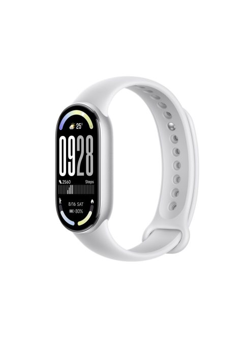 Xiaomi Smart Band 10 aktivitásmérő - Glacier Silver