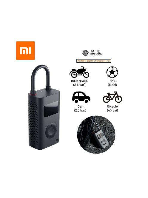 Xiaomi Mi Portable Electric Air Pump 1S hordozható pumpa