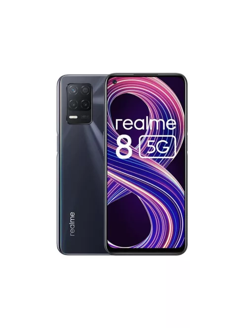 Realme 8 5G 4/64GB mobiltelefon - Supersonic black
