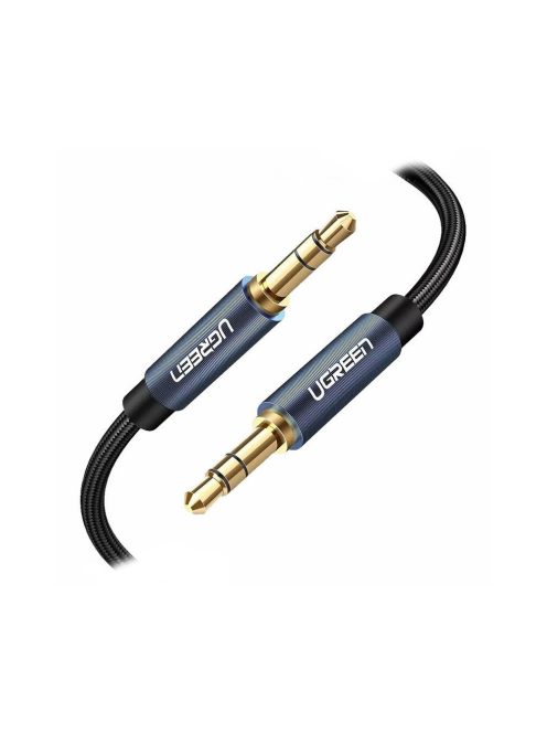 UGREEN AV122 3.5mm AUX mini jack kábel, 1.5m (fekete)