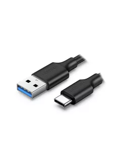 UGREEN US184 USB és USB-C 3.0 kábel, 2 m (fekete)