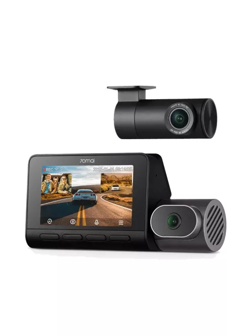 70mai Dash Cam 4K T800 HDR Set menetrögzítő kamera + hátsó kamera szett