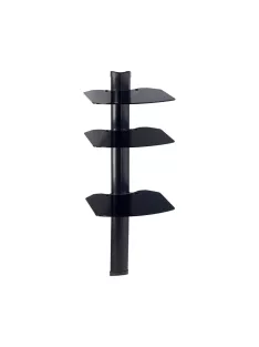 Omnimount Tria 3 fali állvány - fekete