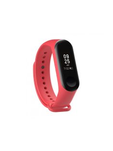 Xiaomi Miband 3/4 szíj piros