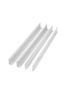   Frame to mounted fixture surface luminaire  ALGINE LINE 600x600mm with the screws