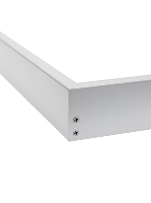 Frame to mounted fixture surface luminaire  ALGINE LINE 600x600mm with the screws