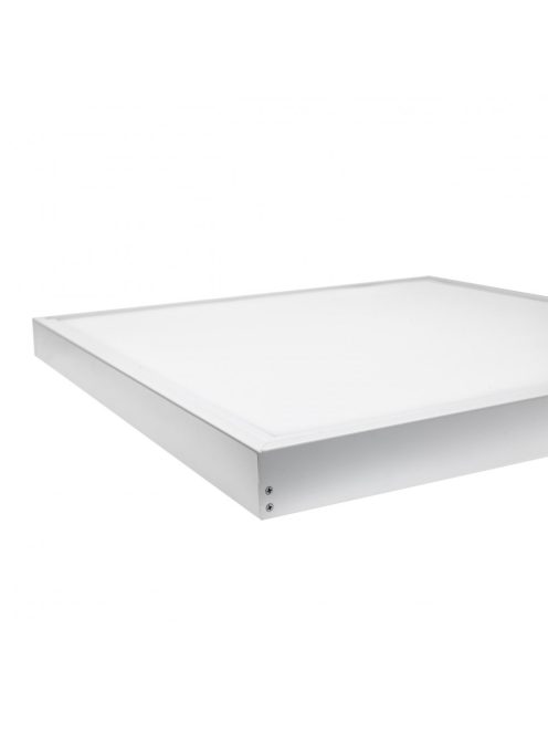 Frame to mounted fixture surface luminaire  ALGINE LINE 600x600mm with the screws