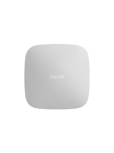   Ajax Hub 2 vezeték nélküli riasztóközpont; 4G, 3G, 2G és Ethernet; riasztás kiegészítése képpel fehér