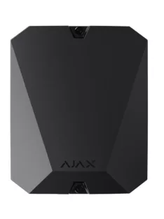   Ajax Hub Hybrid riasztóközpont; vezetékes és vezeték nélküli kommunikáció; 2G és Ethernet fekete