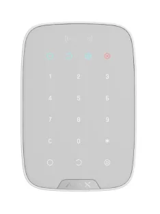   Ajax Keypad Plus kezelő kártyaolvasóval (KEYPAD-PLUS-WHITE) fehér