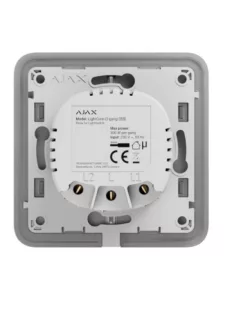 Ajax LightCore relé, 2 gombos