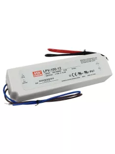 MW LPV-100-12 IP67 190x52x37 mm 12V DC