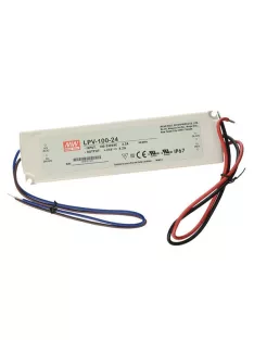 MW LPV-100-24 IP67 190x52x37 mm 24V DC