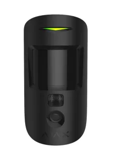   MotionCam PIR mozgásérzékelő beépített kamerával; riasztás kiegészítése képpel; fekete