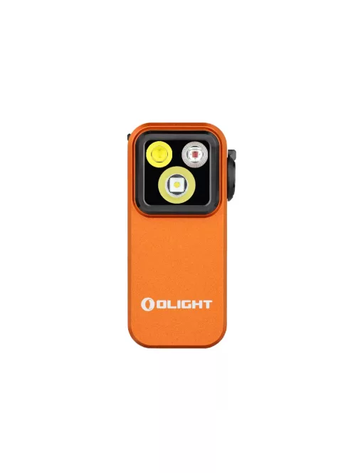 Olight Oclip Pro csiptetős tölthető zseblámpa, narancs