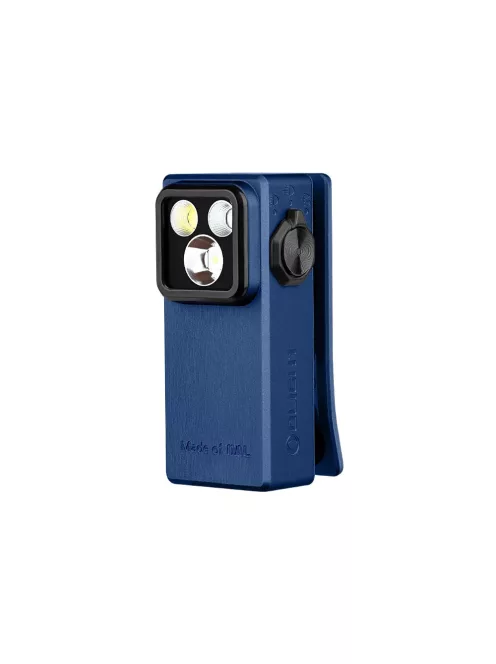 Olight Oclip Ultra csiptetős tölthető zseblámpa, tengerészkék