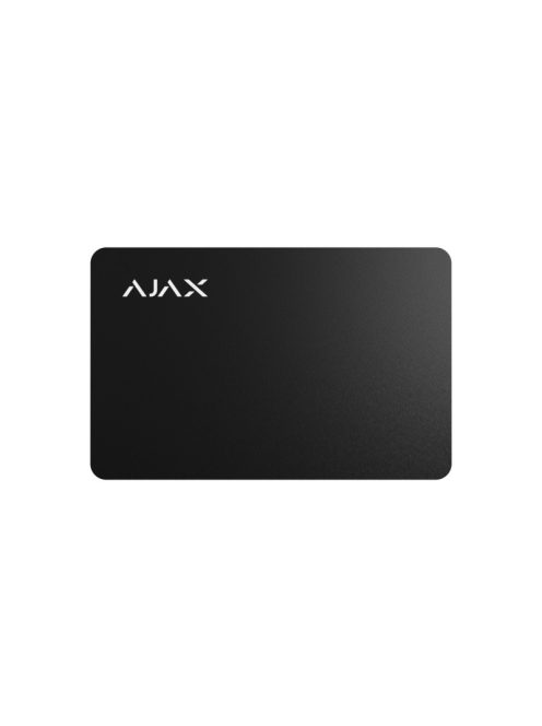 Ajax Pass érintésmentes beléptető kártya, 10 db fekete