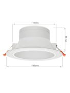 CEILINE III LED DOWNLIGHT 230V 20W 190X90mm NW